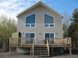 chalet � louer bord de l'eau  Charlevoix
