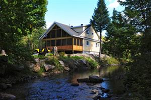 chalet � louer bord de l'eau  Lanaudi�re