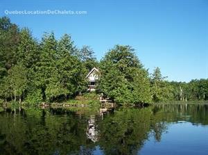 chalet � louer bord de l'eau Morin-Heights  Laurentides