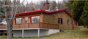 chalet � louer bord de l'eau  Laurentides