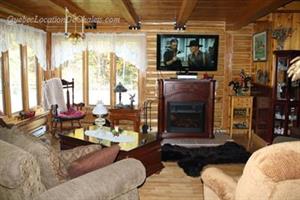 chalet avec spa, sauna ou bain tourbillon  