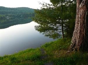 chalet � louer bord de l'eau  Lanaudi�re