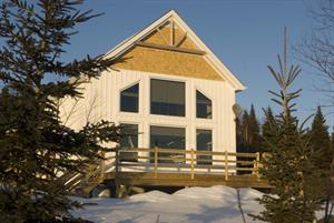 chalet � louer bord de l'eau  Charlevoix