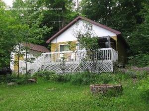 chalet � louer bord de l'eau Austin Estrie/Cantons-de-l'est