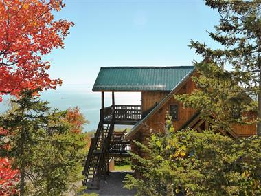 chalet 4 et 5 �toiles de la citq  Charlevoix