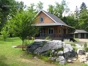 chalet � louer bord de l'eau  Mauricie