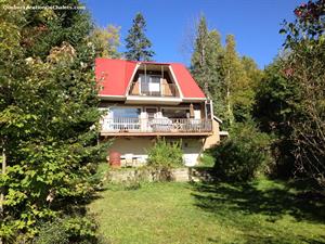 chalet � louer bord de l'eau  Laurentides