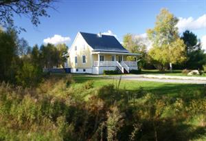 chalet � louer bord de l'eau  Mauricie