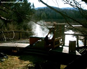chalet � louer bord de l'eau  Estrie/Cantons-de-l'est