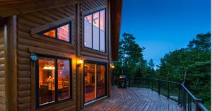 chalet � louer bord de l'eau  Charlevoix