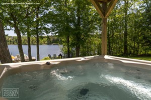 chalet � louer bord de l'eau  Estrie/Cantons-de-l'est