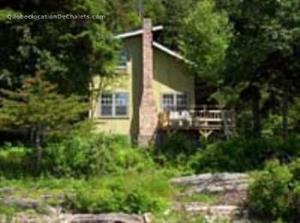 chalet � louer bord de l'eau  Bas Saint-Laurent