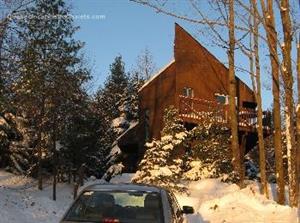 chalet � louer bord de l'eau  Estrie/Cantons-de-l'est