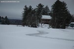 chalet � louer bord de l'eau  Estrie/Cantons-de-l'est
