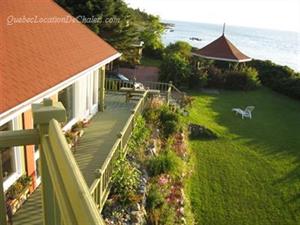 chalet � louer bord de l'eau  Bas Saint-Laurent