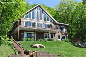 chalet � louer bord de l'eau  Qu�bec