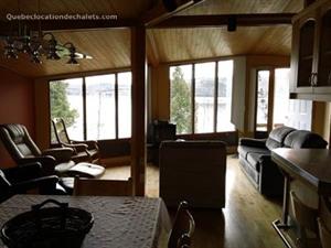 chalet � louer bord de l'eau  Bas Saint-Laurent