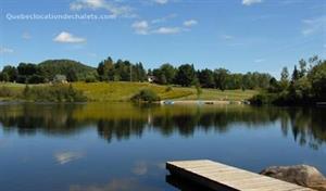 chalet � louer bord de l'eau  