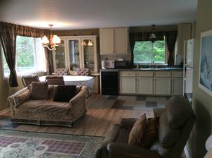 chalet � louer bord de l'eau  