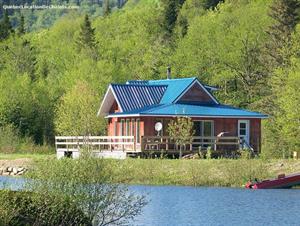 chalet � louer bord de l'eau  Qu�bec