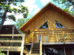 chalet � louer bord de l'eau  Lanaudi�re