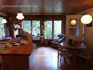 chalet � louer bord de l'eau  Estrie/Cantons-de-l'est