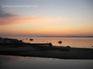 chalet � louer bord de l'eau  Mauricie