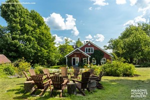 chalet � louer bord de l'eau  Estrie/Cantons-de-l'est