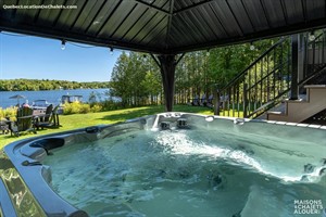 chalet � louer bord de l'eau  Estrie/Cantons-de-l'est