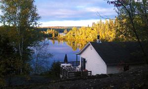 chalet � louer bord de l'eau  Saguenay-Lac-St-Jean