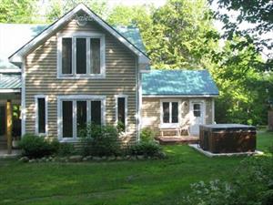 chalet � louer bord de l'eau Austin Estrie/Cantons-de-l'est