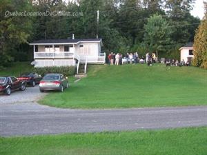chalet � louer bord de l'eau  Qu�bec