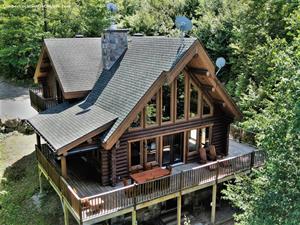 chalet � louer bord de l'eau  Laurentides