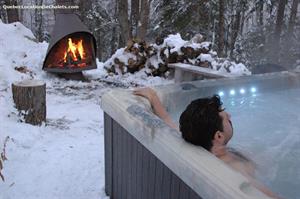 chalet � louer bord de l'eau  Laurentides