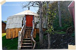 chalet � louer bord de l'eau  Gasp�sie