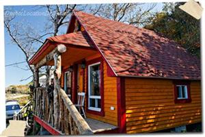 chalet � louer bord de l'eau  Gasp�sie
