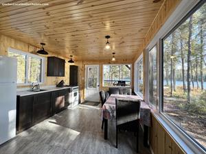 chalet en pourvoirie  