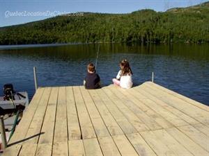 chalet � louer bord de l'eau  Charlevoix