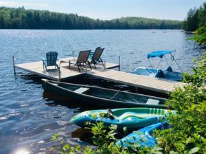 chalet � louer bord de l'eau  Lanaudi�re