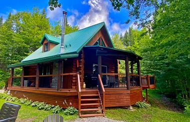 chalet � louer bord de l'eau  Qu�bec