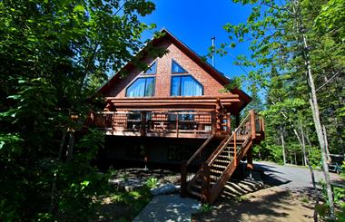 chalet � louer bord de l'eau  Qu�bec