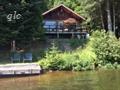 chalet � louer bord de l'eau  Laurentides