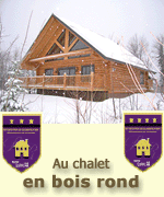 Au chalet en bois rond