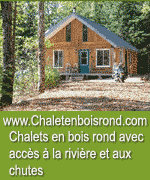 Chalet en bois rond