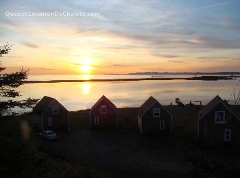 Les Chalets des Bl�s de Mer, ,Gasp�sie 