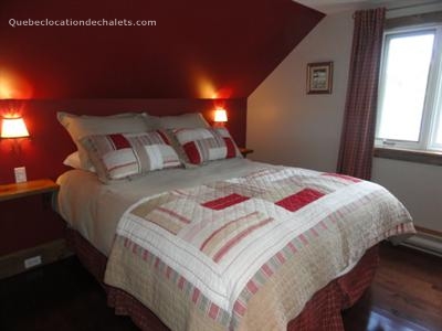 Location de chalet, Au bord du lac Orford