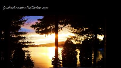 Location de chalet, Chalet au bord de leau