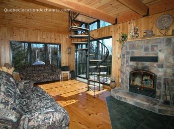 CHALET SAINT-SAUVEUR, chalets a louer bord de leau