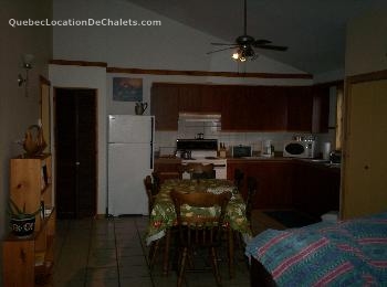 Chalet à louer Laurentides, Sainte-Lucie-des-Laurentides | soleil couchant