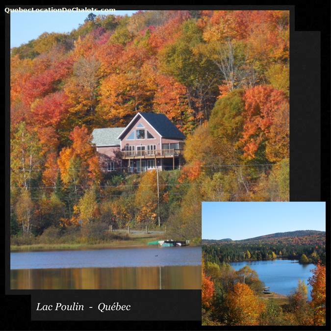 location chalet quebec lac